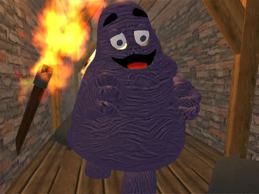 Grimace Shake Burn or Die 