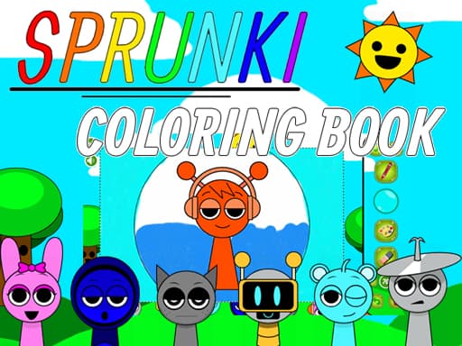 Sprunki Coloring Books